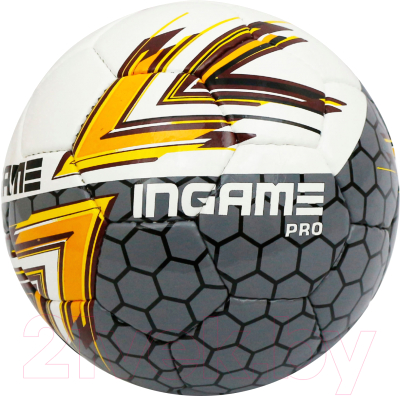 Футбольный мяч Ingame Pro IFB-115 №5 (желтый/черный)