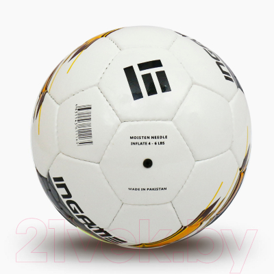 Футбольный мяч Ingame Pro IFB-115 №5 (желтый/черный)