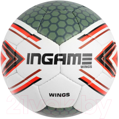 Футбольный мяч Ingame Wings IFB-134 (белый/синий/красный)
