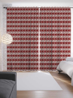 

Шторы JoyArty, Рождественские орнаменты Норвегии / p_37168