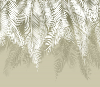 Фотообои листовые Citydecor Пальмовые листья 2 (300x260, олива) - 