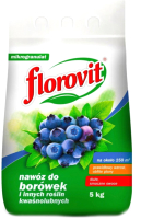 Удобрение Florovit для голубики гранулированное (5кг, мешок) - 
