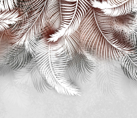 Фотообои листовые Citydecor Пальмовые листья пестрые 2 (300x260) - 