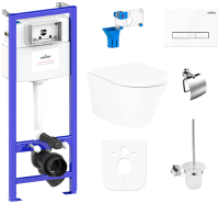 

Унитаз подвесной с инсталляцией Lavinia Boho, Relfix Biore Rimless 97010069