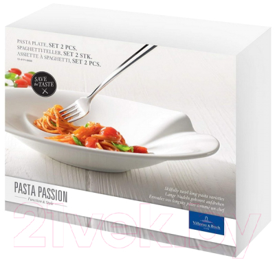 Набор тарелок Villeroy & Boch Pasta Passion / 10-4171-8466 (2шт)