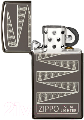 Зажигалка Zippo Slim Collectible / 49709 (черный)