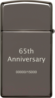 Зажигалка Zippo Slim Collectible / 49709 (черный)