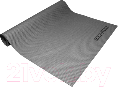 Коврик для йоги и фитнеса Espado ES2122 PVC (серый)