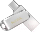 Usb flash накопитель SanDisk Ultra Dual Drive Luxe USB Type-C 128GB (SDDDC4-128G-G46) - 