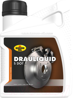 Тормозная жидкость Kroon-Oil Drauliquid-s DOT 4 / 35663 (0.5л)