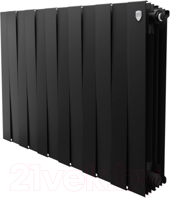 Радиатор биметаллический Royal Thermo PianoForte 500 Noir Sable (12 секций)