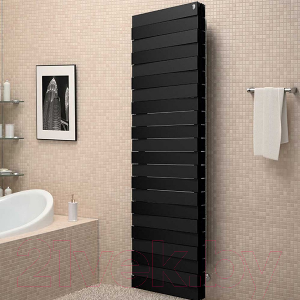 Радиатор биметаллический Royal Thermo PianoForte Tower 500 Noir Sable