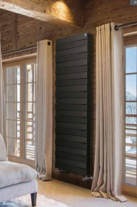 Радиатор биметаллический Royal Thermo PianoForte Tower 500 Noir Sable