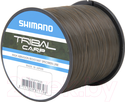 

Леска монофильная Shimano, Зелено-коричневый, Tribal Carp 0.30мм QP / TRC30QPPBGB