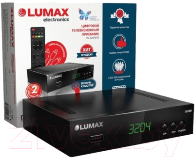 Тюнер цифрового телевидения Lumax DV3204HD