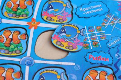 

Развивающая игра Мастер игрушек, Крестики-нолики. Водный мир / G0035