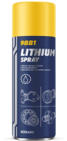Смазка техническая Mannol Lithium Spray / 9881 (400мл) - 