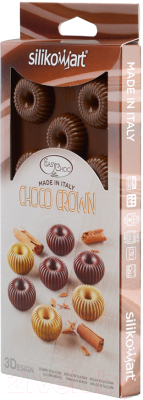 Форма для шоколада Silikomart Choco Crown / 22.149.77.0065