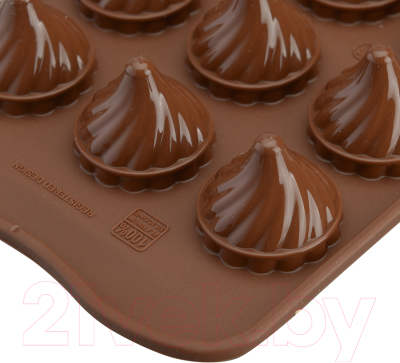 Форма для шоколада Silikomart Choco Flame / 22.147.77.0065