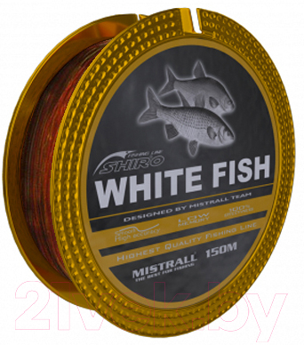 Леска монофильная Mistrall Shiro White Fish 0.22мм 150м / ZM-3476022