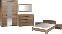 

Комплект мебели для спальни SbkHome, Гарда 3-х дверный шкаф