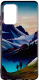 Чехол-накладка Case Print для Galaxy A72 (гора) - 