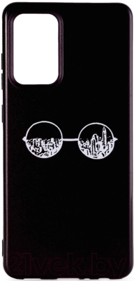 Чехол-накладка Case Print для Galaxy A72 (очки)