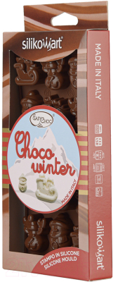 Форма для шоколада Silikomart Choco Winter / 22.123.77.0065