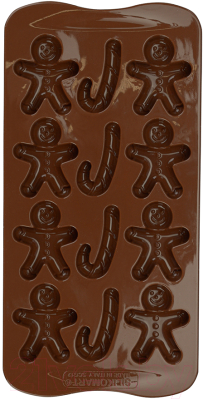 Форма для шоколада Silikomart Mr Ginger / 22.112.77.0065