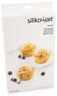 Форма для выпечки Silikomart Muffin / 20.023.00.0065