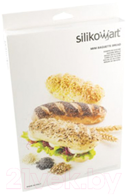 Форма для выпечки Silikomart Mini Baguette Bread / 21.002.13.0065
