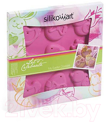 Форма для выпечки Silikomart My Easter Cookies / 22.605.19.0063