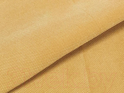 Диван П-образный Лига Диванов Честер 152 (вельвет желтый/коричневый)