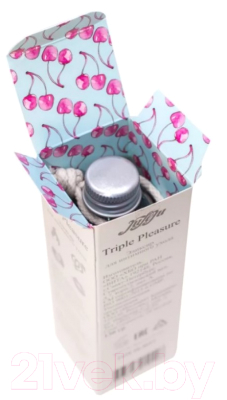 Изображение товара Эротическое массажное масло JuLeJu Эликсир Triple Pleasure Горячая вишня (65г)
