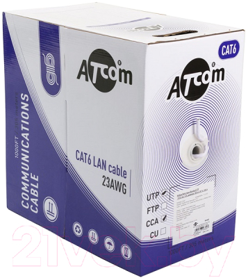 Кабель ATcom AT4800 UTP CAT.5e (305м)