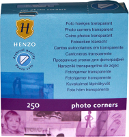 Уголки для фотографий Henzo 18.311.00 (250шт) - 