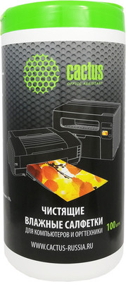Салфетки для ухода за техникой Cactus CS-T1002 - 