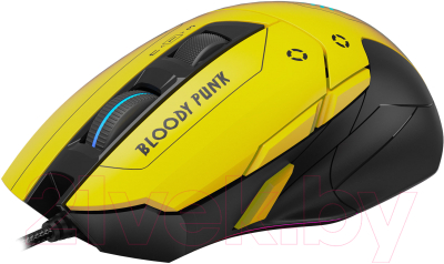 Мышь A4Tech Bloody W70 Max Punk (желтый)