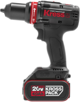 

Аккумуляторный шуруповерт Kress, BL KU124