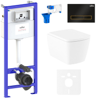 

Унитаз подвесной с инсталляцией Lavinia Boho, Relfix Aveo Rimless 75110265