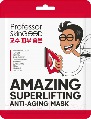 Маска для лица тканевая Professor SkinGood Amazing Superlifting Anti-Aging Mask 