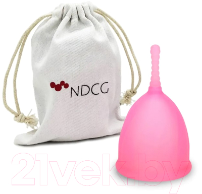 Менструальная чаша NDCG Comfort Cup / 05.4331 (L, розовый)