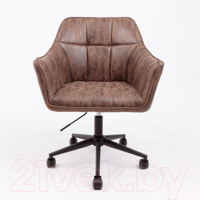Кресло офисное AksHome Barren (винтажный коричневый/черный)