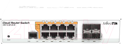 Коммутатор Mikrotik CRS112-8P-4S-IN