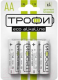 Комплект батареек Трофи LR6-4BL ECO / Б0017046 - 