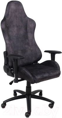 Кресло офисное AksHome Titan (черная замша)