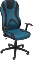 Кресло геймерское AksHome Zodiac (синий/черный) - 