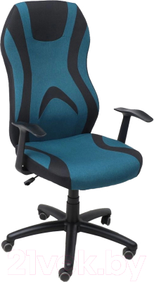 Кресло геймерское AksHome Zodiac (синий/черный)