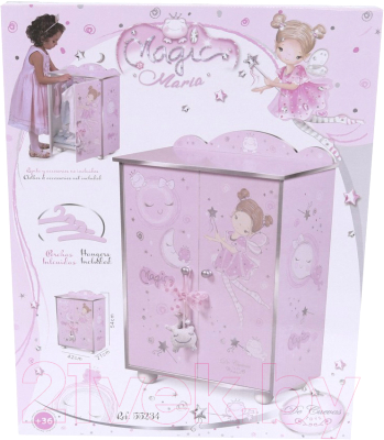 Аксессуар для куклы DeCuevas Toys Гардеробный шкаф для куклы Мария / 55234