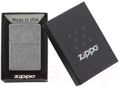 Зажигалка Zippo Classic / 121FB (серебристый матовый)